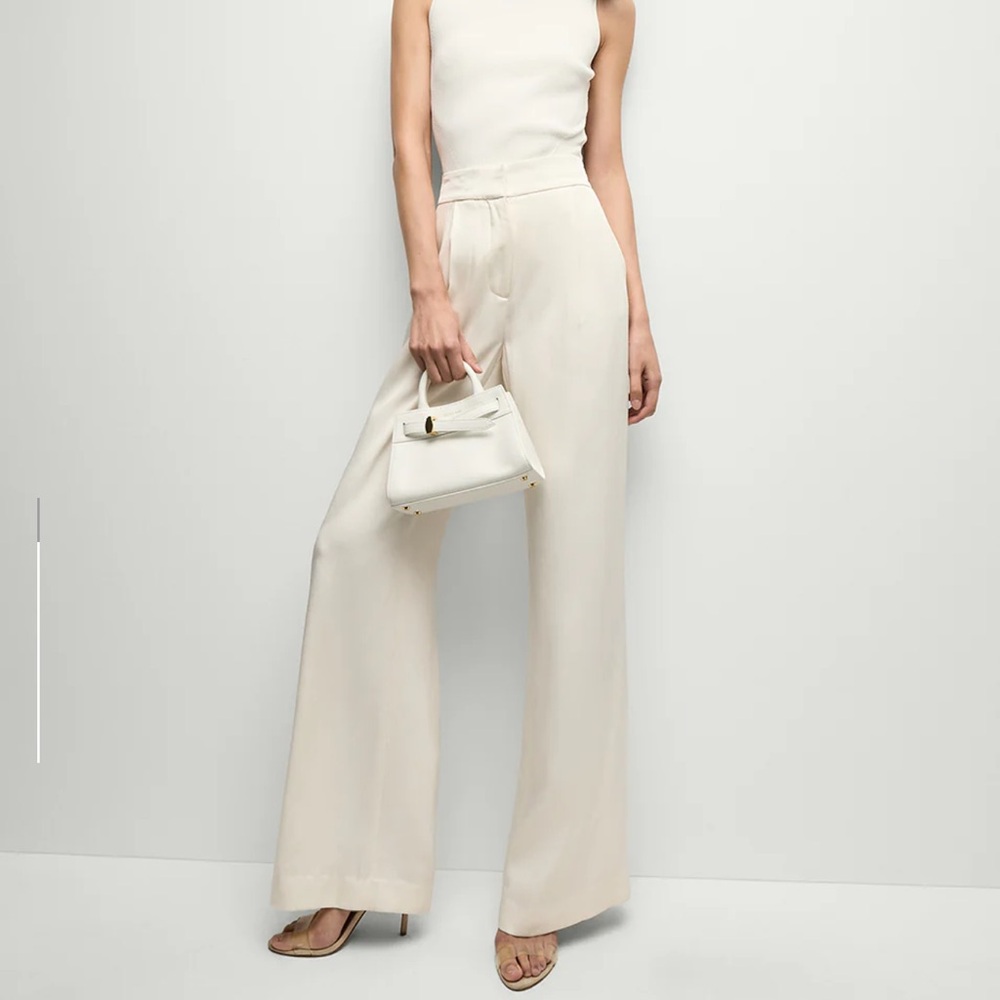 Veronica Beard Robinne Wide Leg Pant